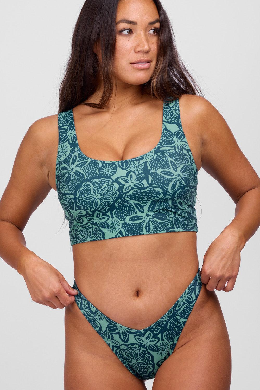 Mira Bikini Top - Kelp Female Product Image