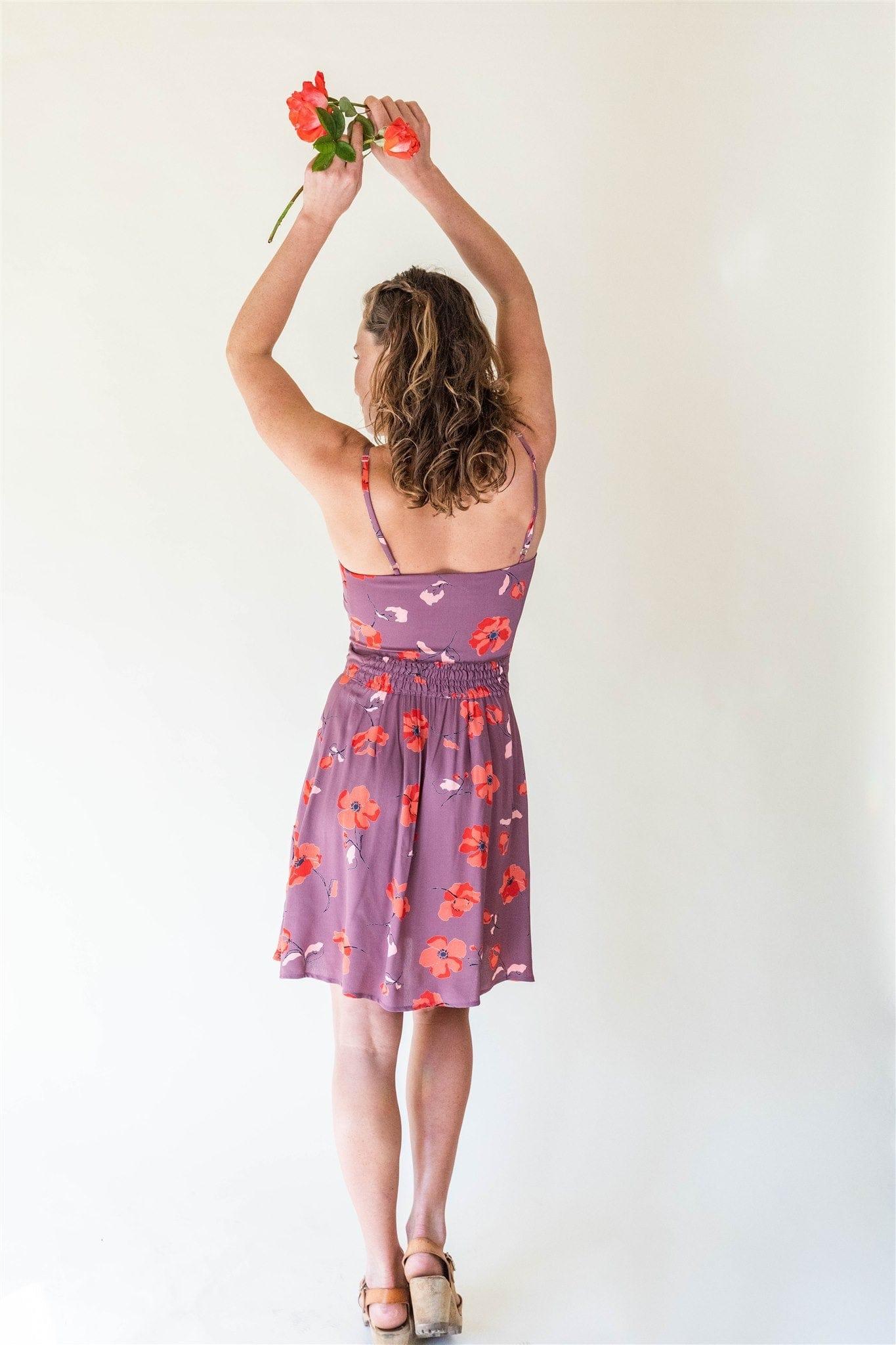 Dee Dee Top in Purple Poppy Product Image