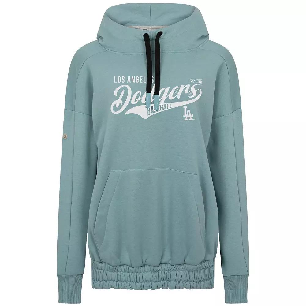 Women's Levelwear Blue Los Angeles Dodgers Waterfall Glide Pullover Hoodie,  Product Image
