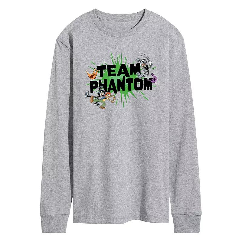 Mens Danny Phantom Super Squad Graphic Tee Grey Gray Product Image