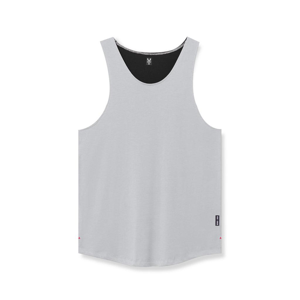 0808. Supima® Vented Tank - Slate Grey Product Image