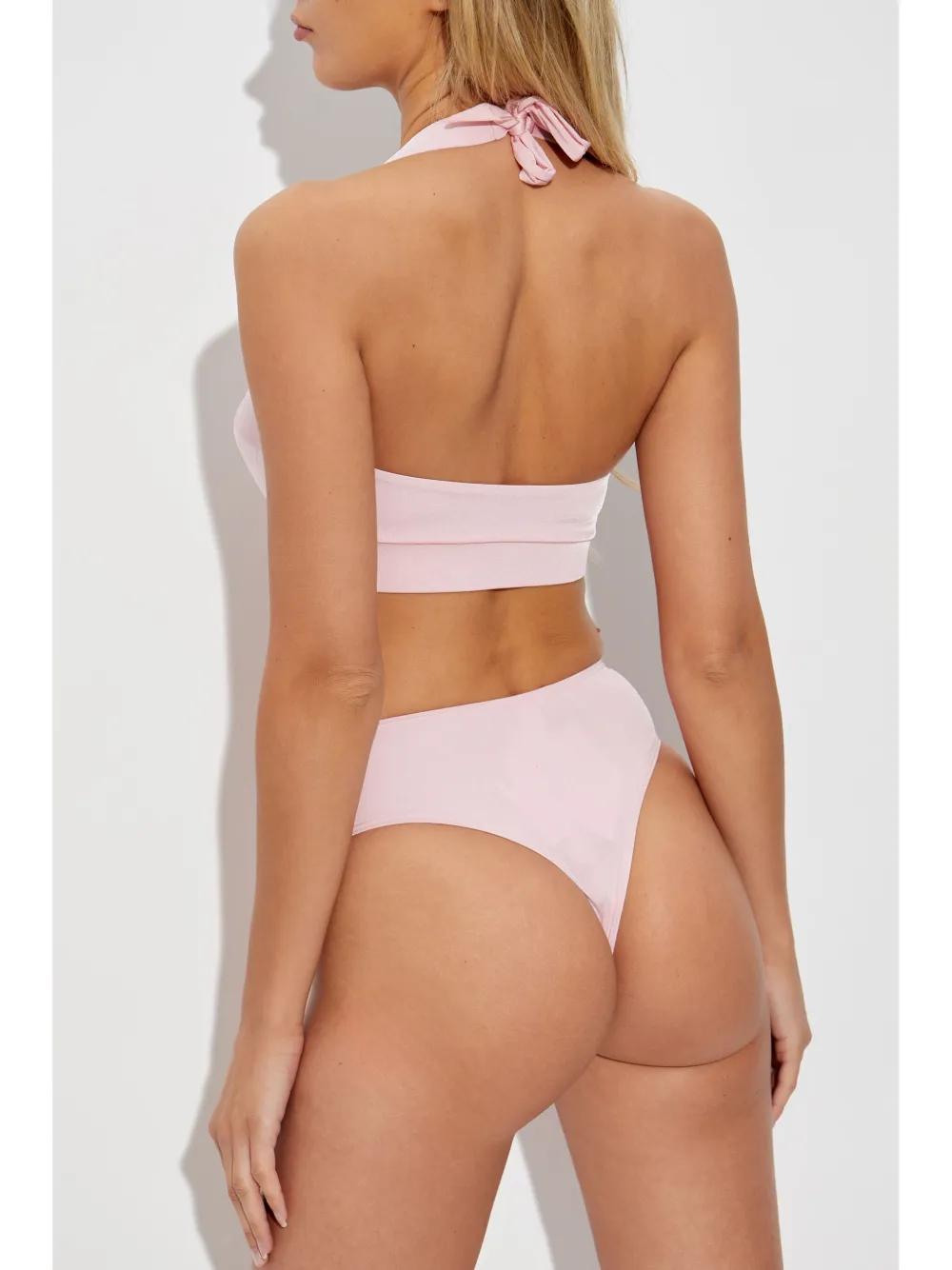 logo-embellished bikini set Product Image