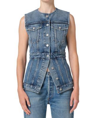 Idalene Denim Vest Product Image