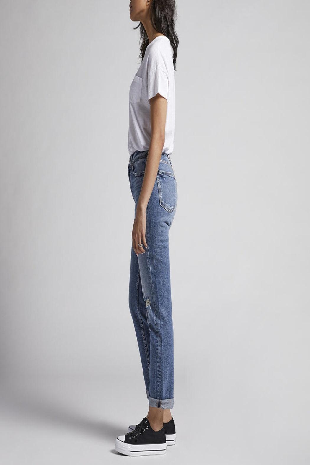 90's Boyfriend Straight Leg Jeans Product Image