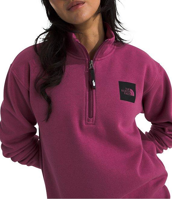 The North Face Box Half Dome-Zip Stand Collar Pullover Product Image
