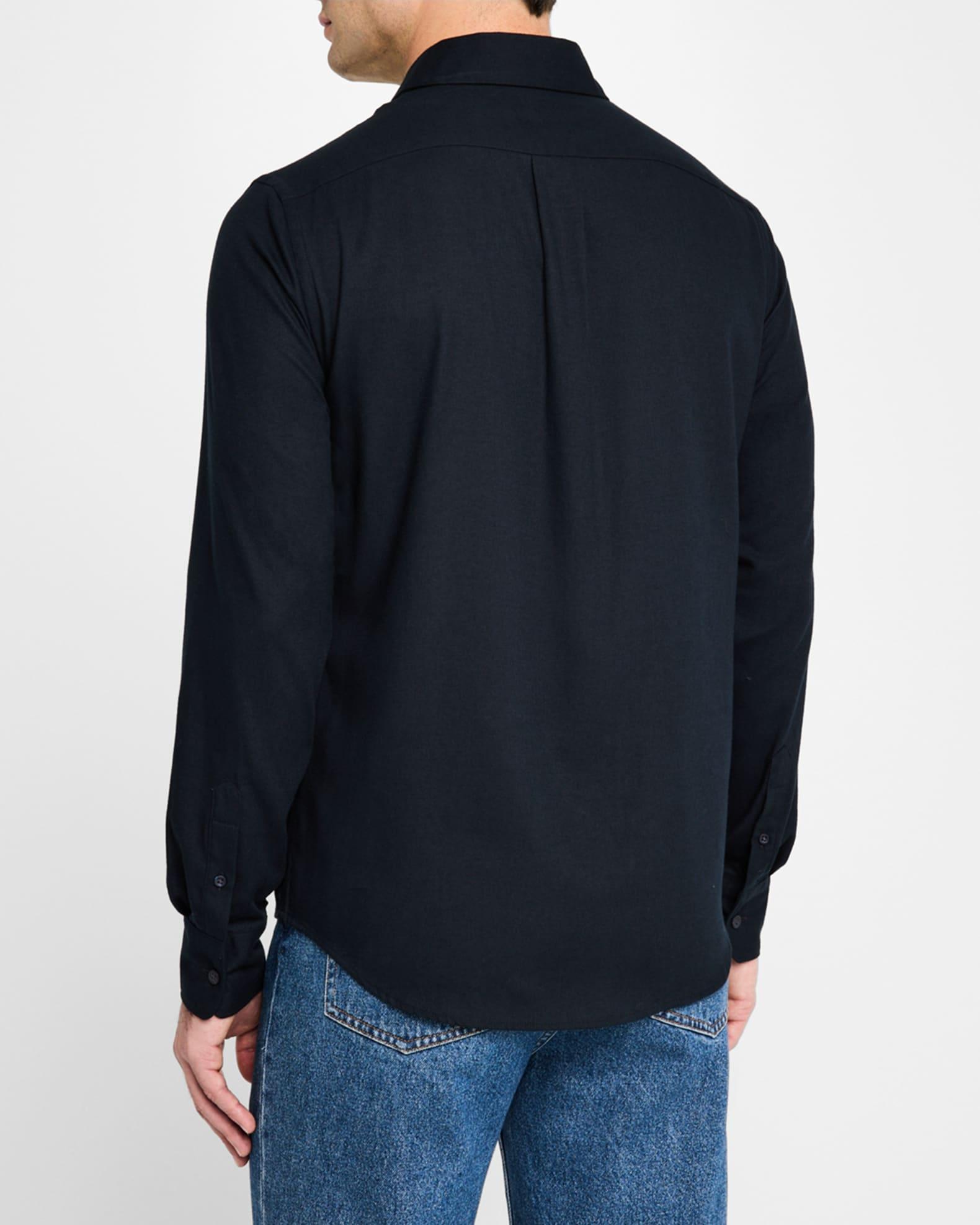 Italian Cotton-Wool Twill Shirt Product Image