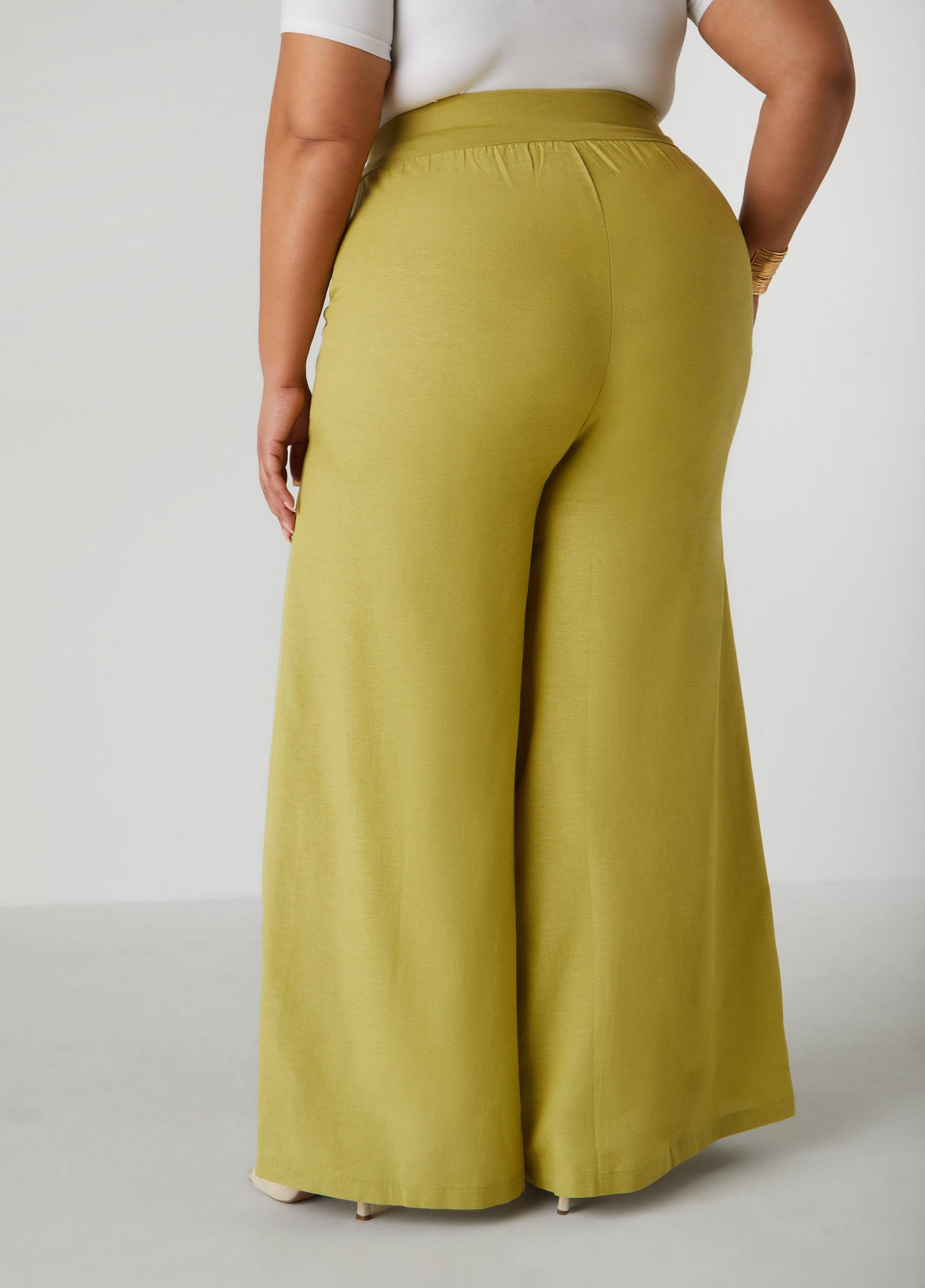 Pull On Wide Leg Pants Product Image