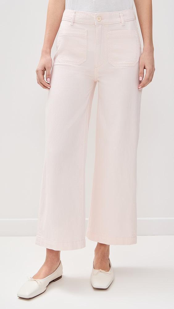 DL1961 Hepburn Wide Leg High Rise Ankle Jeans | Shopbop Product Image