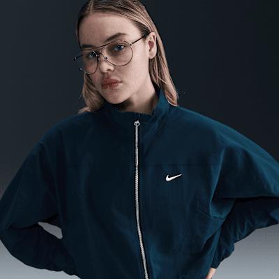 Womens Nike Sportswear Everything Wovens Oversized Repel UV Protection Jacket | HJ0999-010 Product Image
