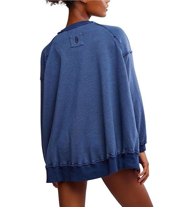 FP Movement One To Beat Boat Neck Long Sleeve Pullover Product Image