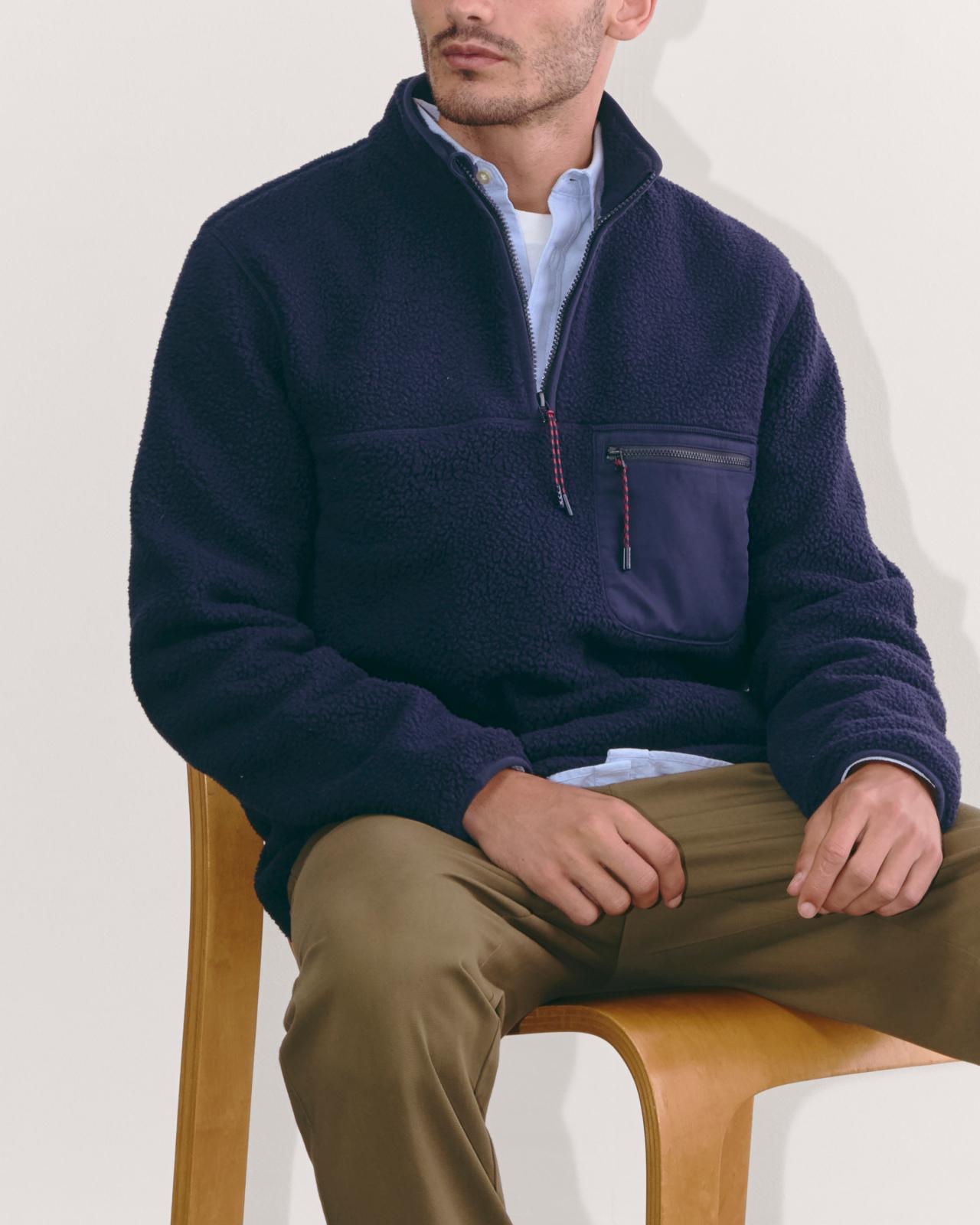 The Teddy Quarter-Zip Fleece Product Image