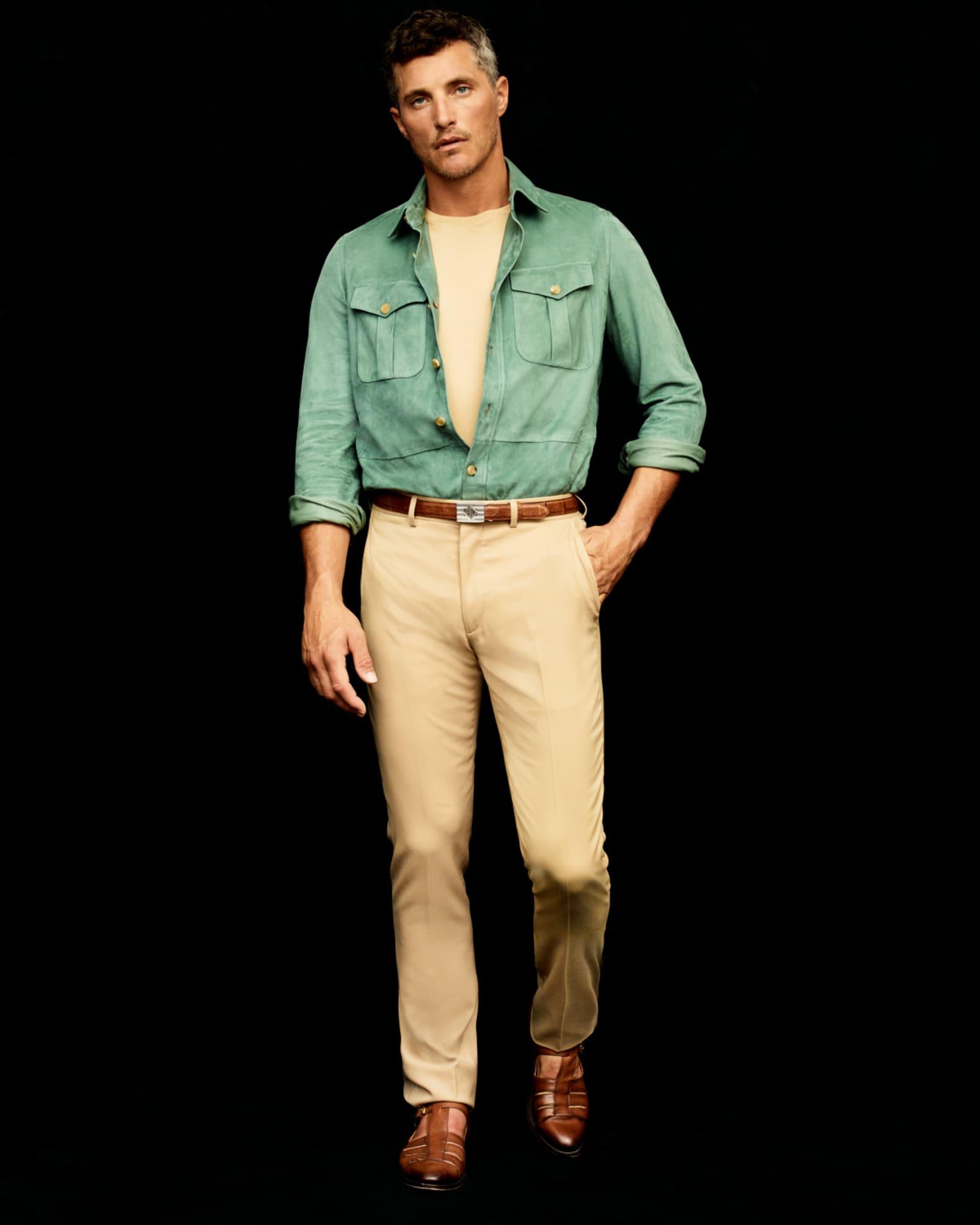 Mens Fisherman Burnished Leather Sandals Product Image