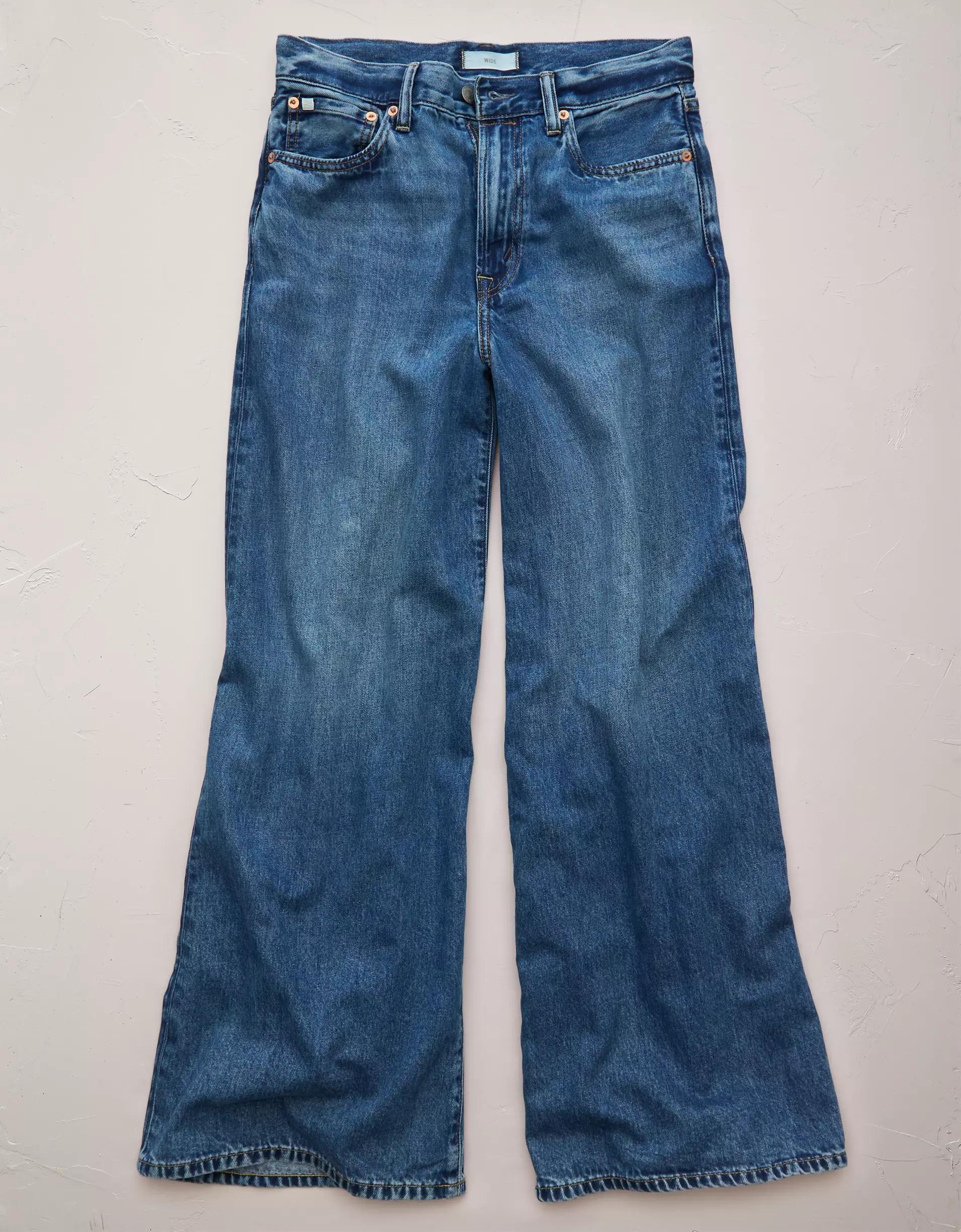 AE77 Premium Wide 5-Pocket Jean Product Image