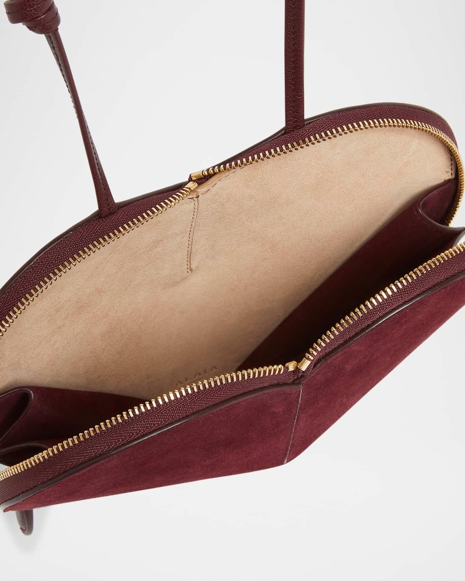 Le Coeur Crossbody Bag in Suede Product Image