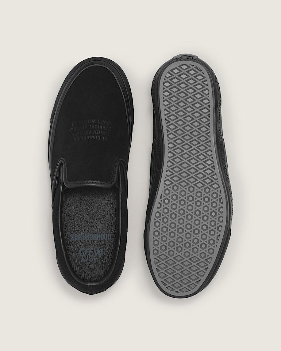 OTW by Vans X NEIGHBORHOOD Classic Slip-On 98 in Black| Vans US Product Image