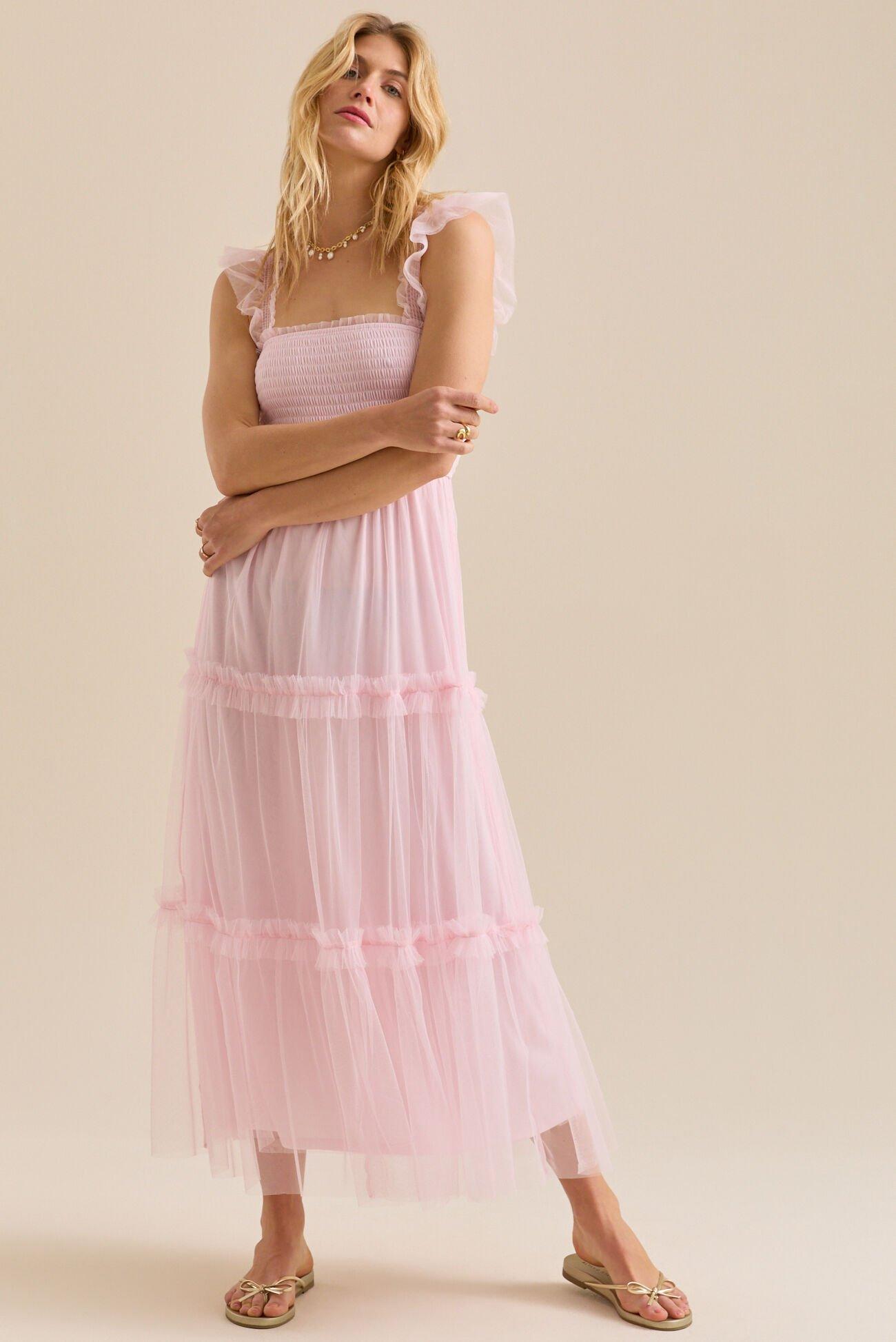 Kenna Tulle Maxi Dress Product Image