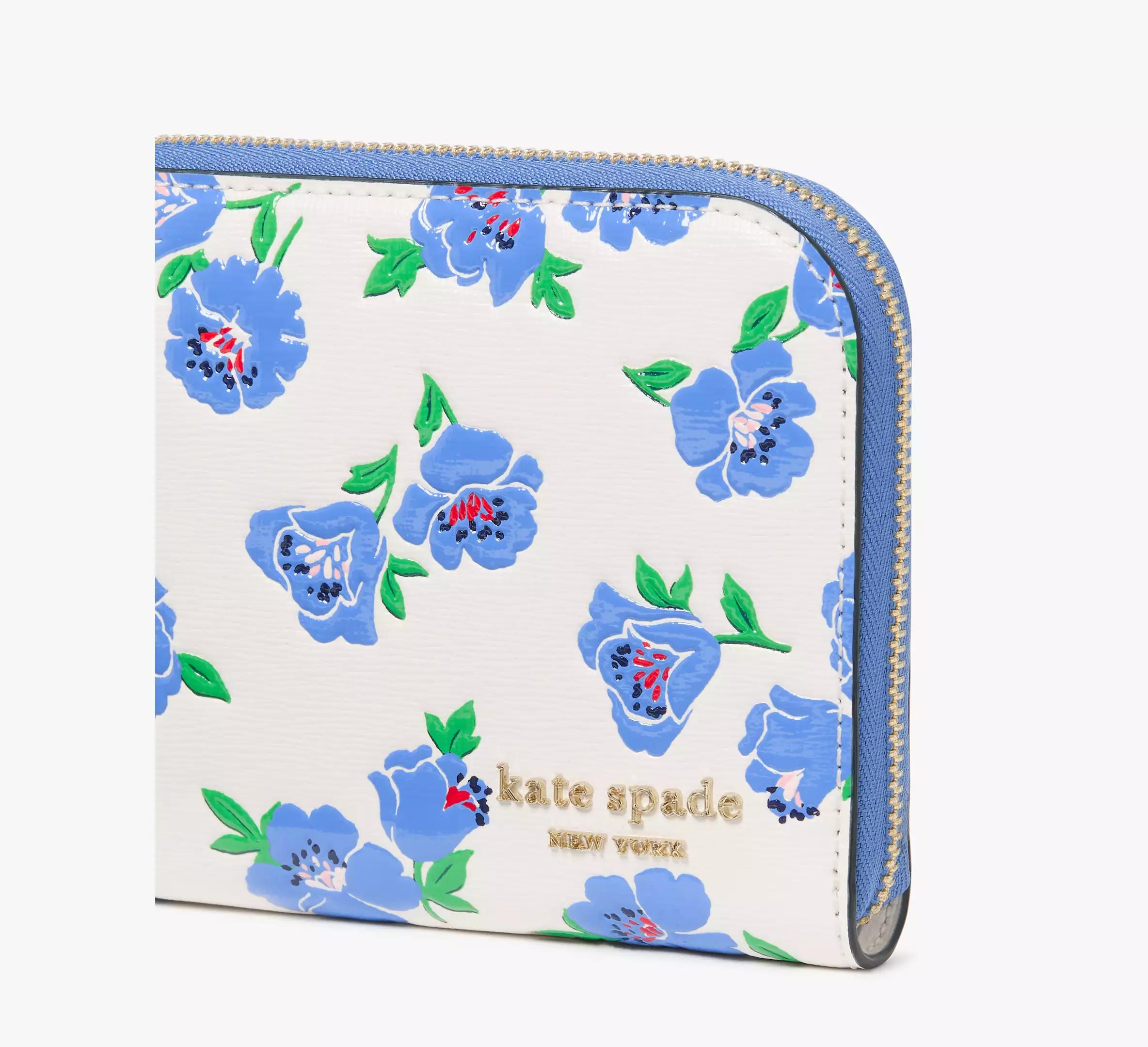 Devin Springtime Blooms Zip Around Continental Wallet Product Image