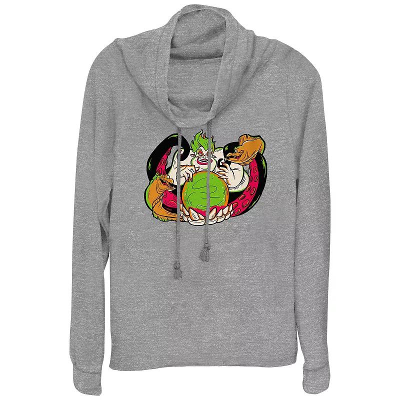 Juniors' Pokémon Gotta Catch 'Em All Eeveelutions Cowlneck Graphic Lightweight Long Sleeve, Girl's,  Product Image