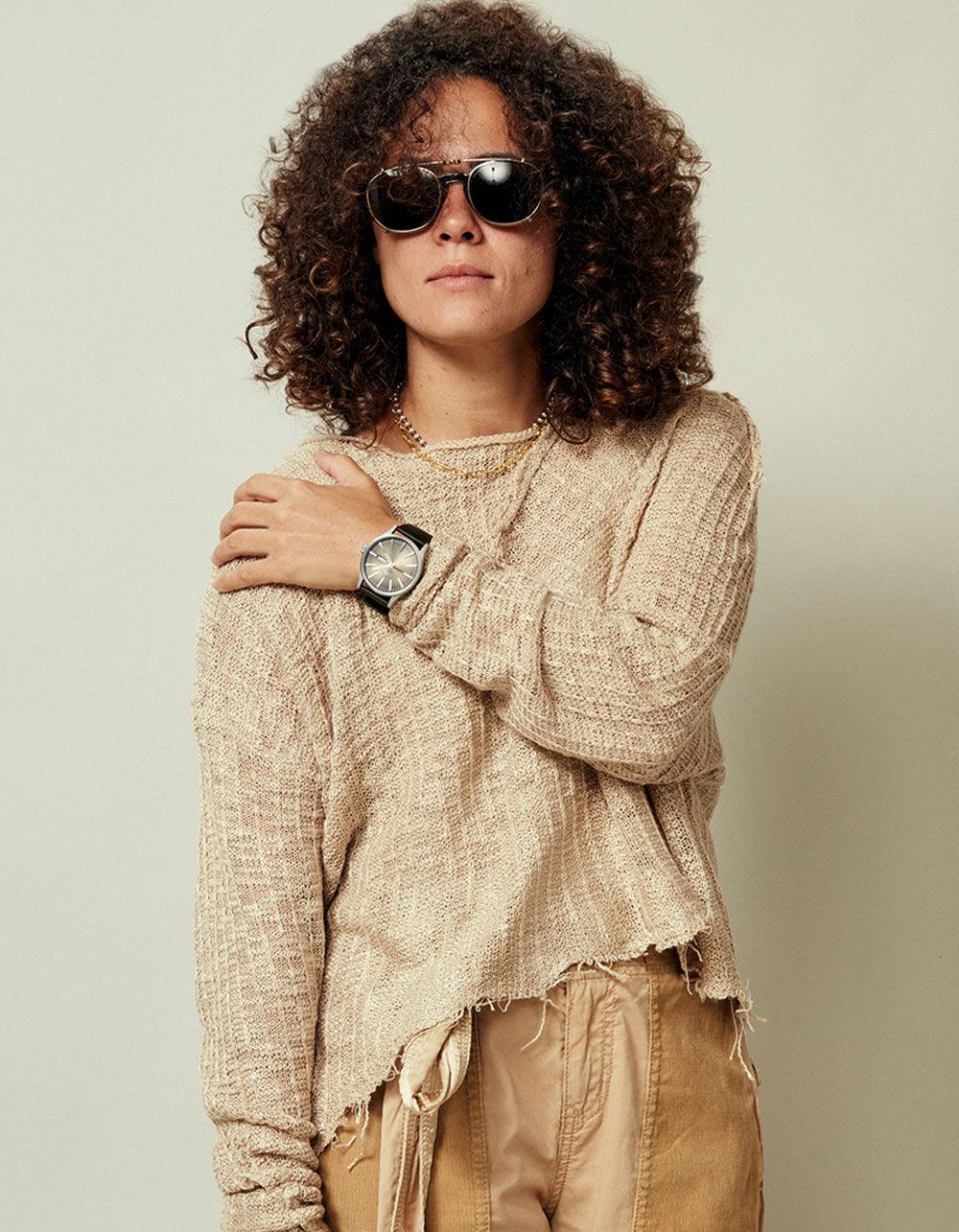 NIXON Sentry Nylon Watch - BROWN COMBO Product Image