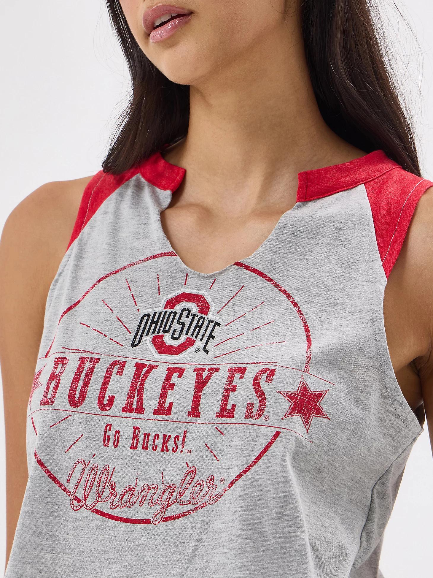 Women's Wrangler Collegiate Vintage Muscle Tee | Women's TOPS | Wrangler® Product Image