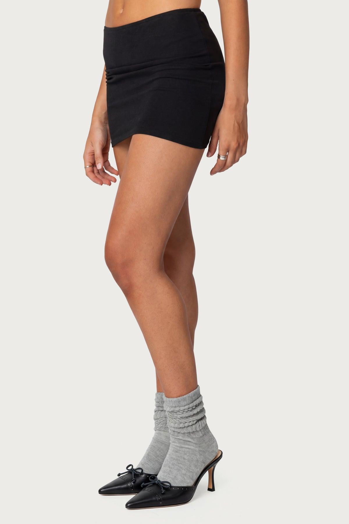 Aisha Low Rise Mini Skirt Product Image