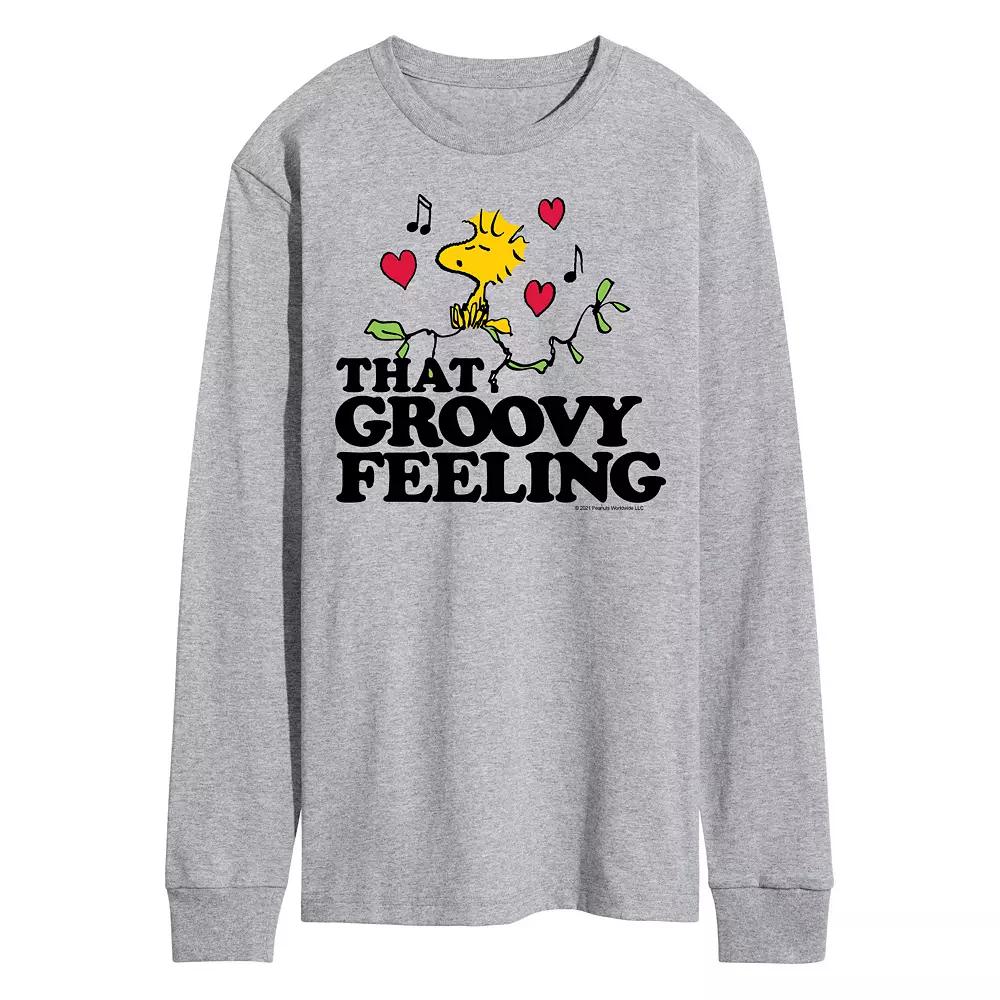 Men's Peanuts That Groovy Feeling Long Sleeve Tee,  Product Image