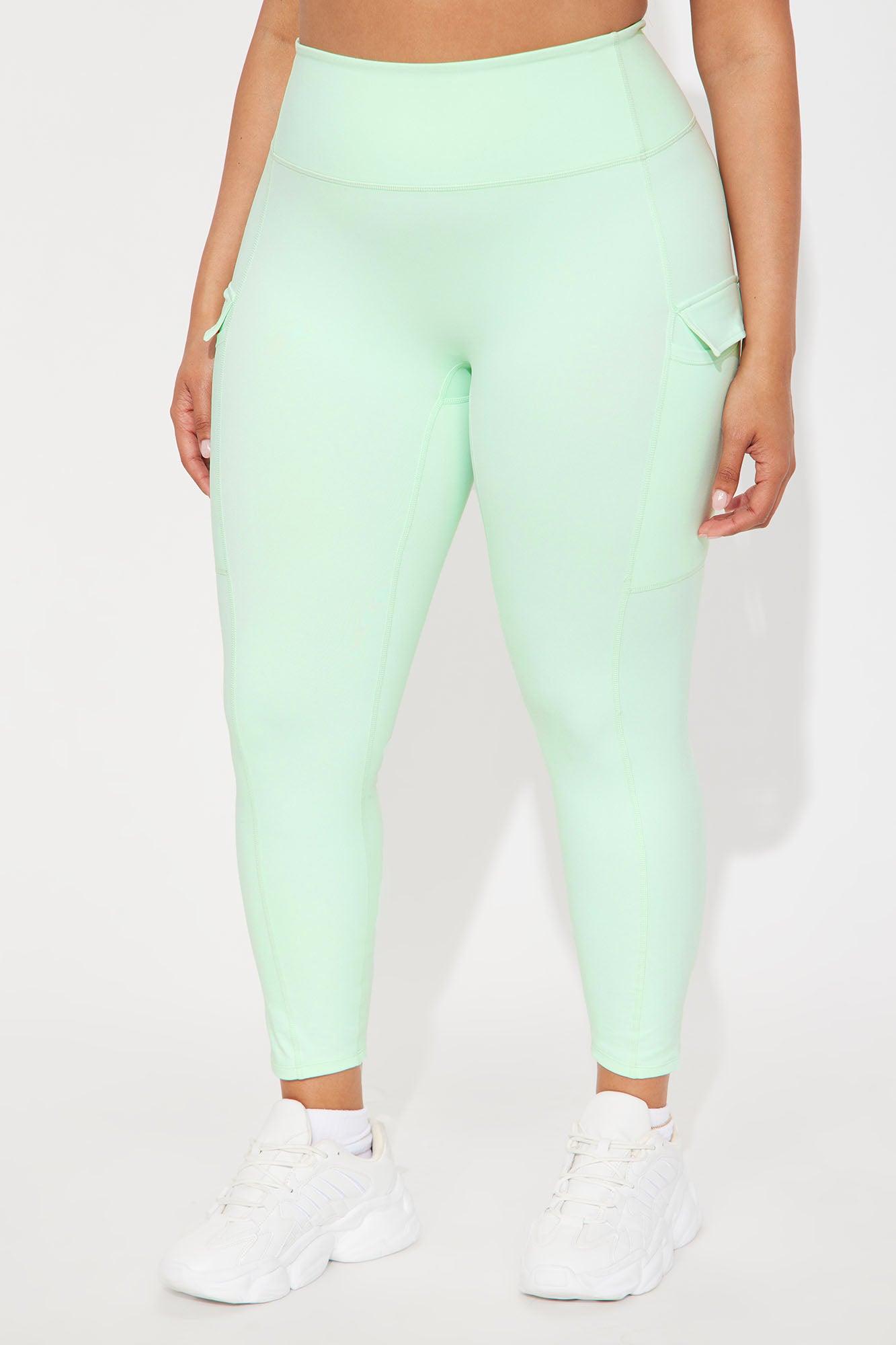 Stronger Super Soft Active 7/8 Legging - Mint Product Image