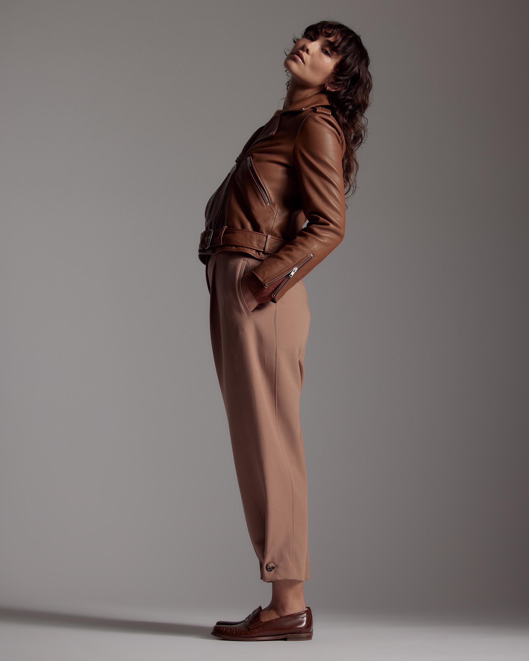 Quince | Women's Motorcycle Jacket Leather Product Image