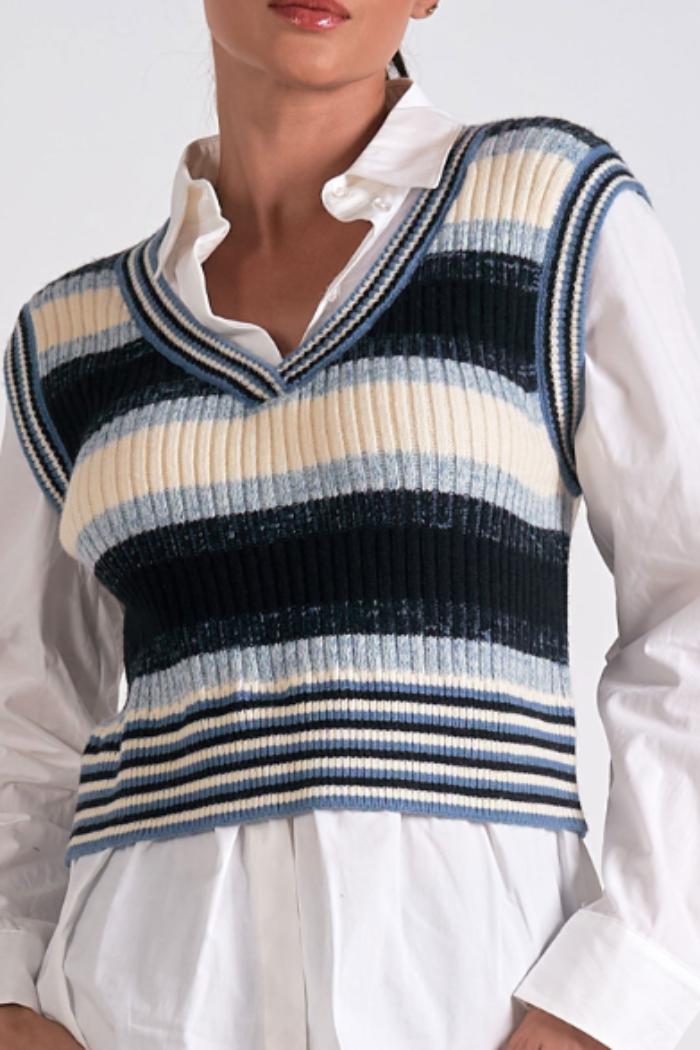 SWEATER VEST/SHIRT COMBO Product Image