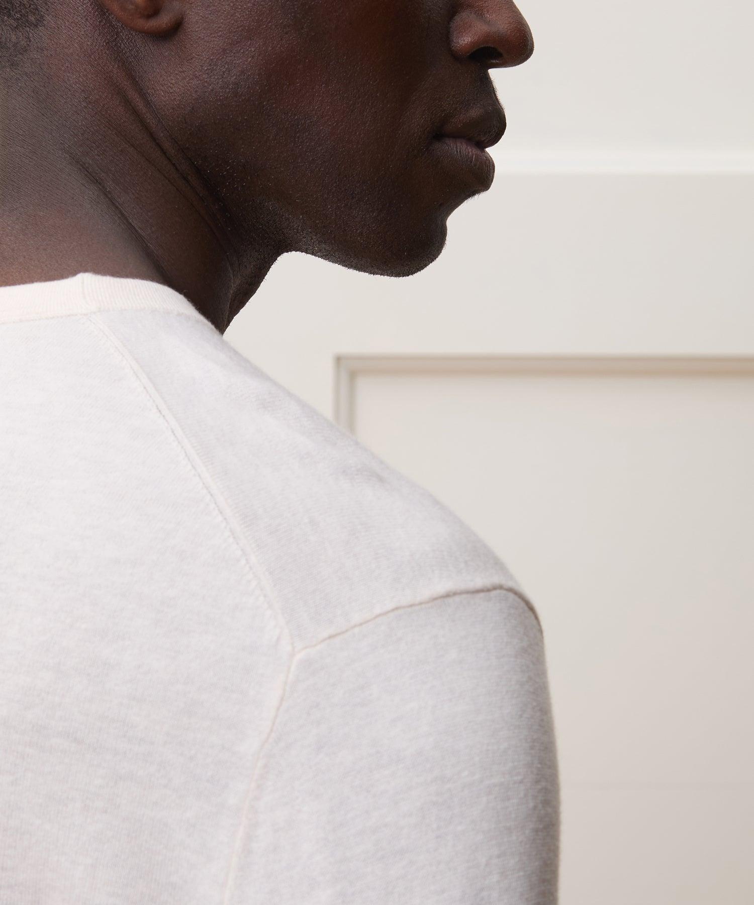 Silk-Cashmere Crewneck Sweater Product Image