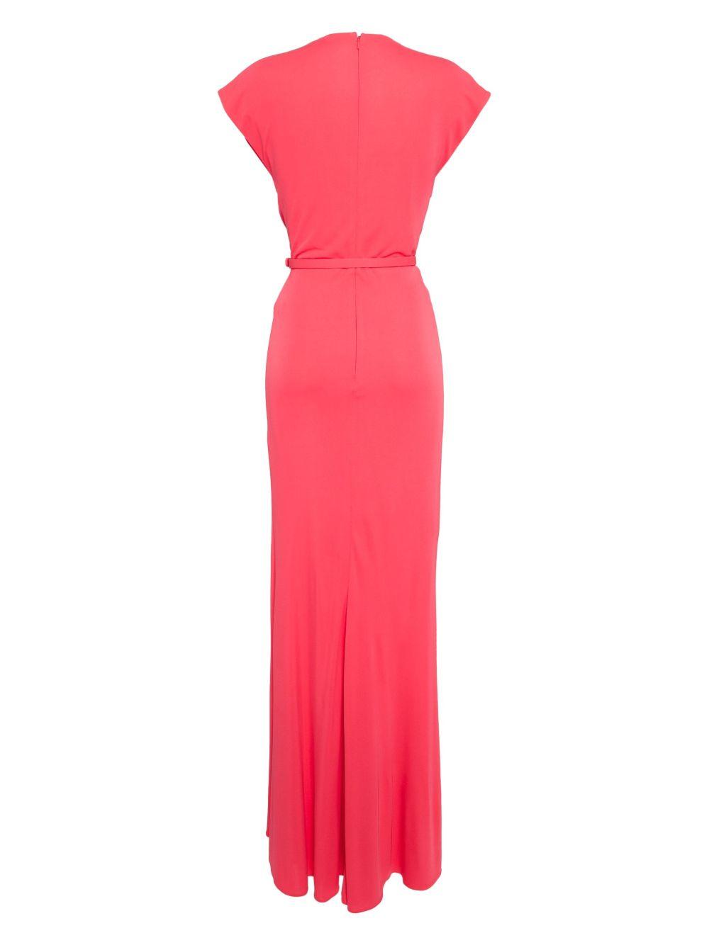 draped midi dress Product Image