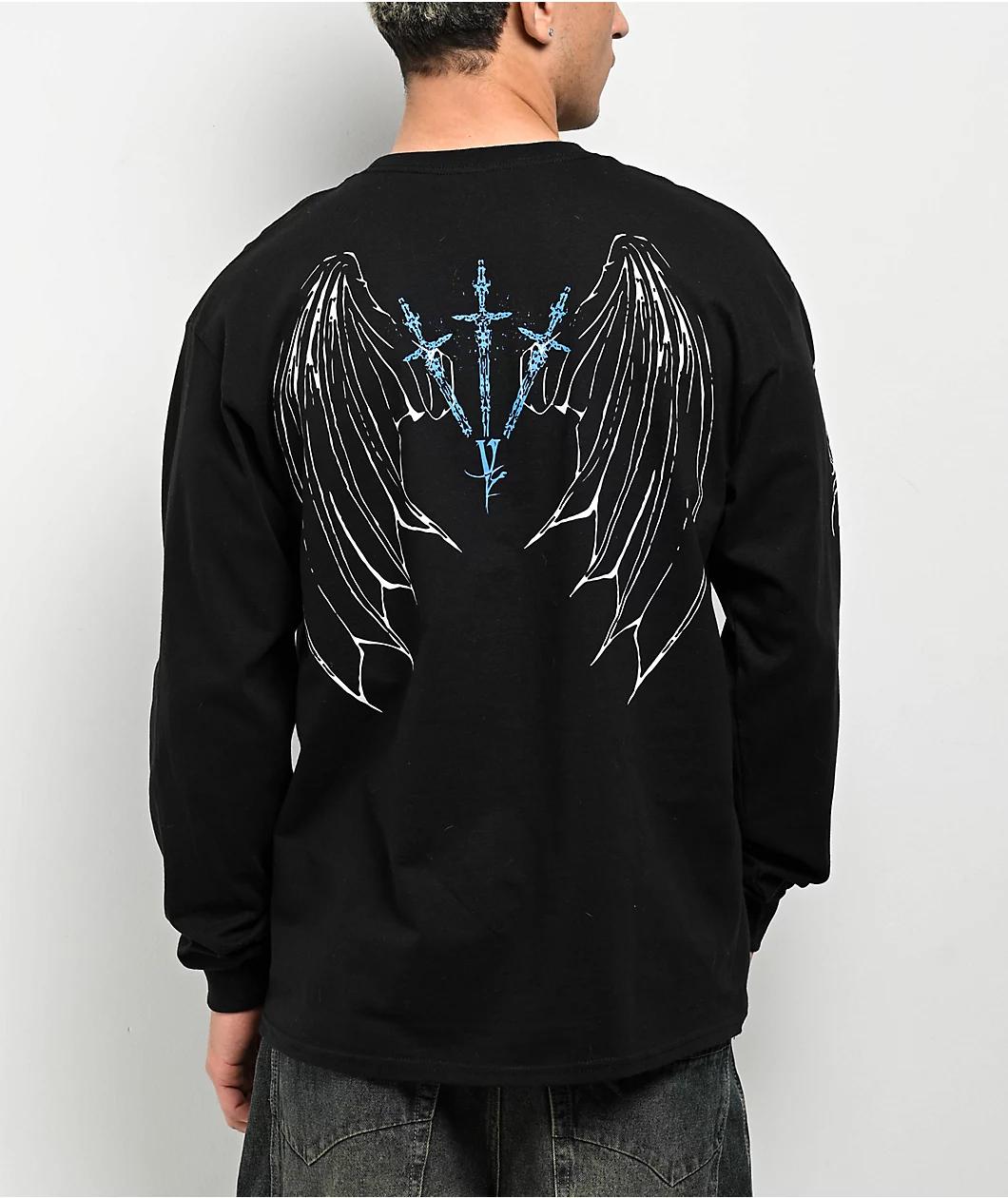 Vitriol Set Free Black Long Sleeve T-Shirt Product Image