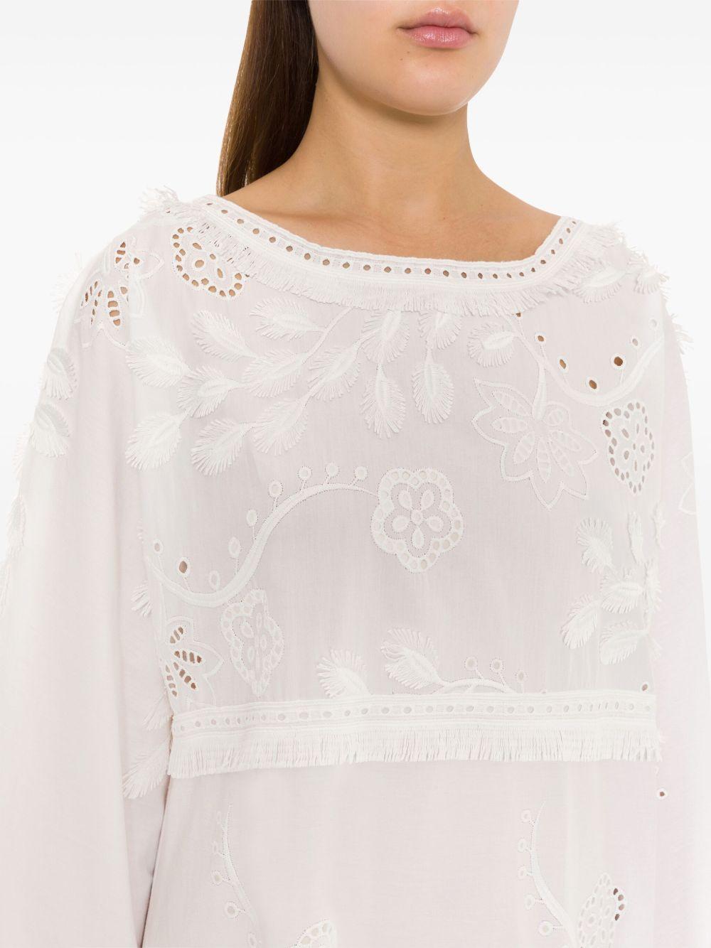 broderie anglaise maxi dress Product Image