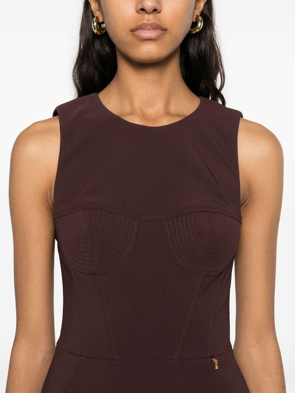 crepe mini dress  Product Image