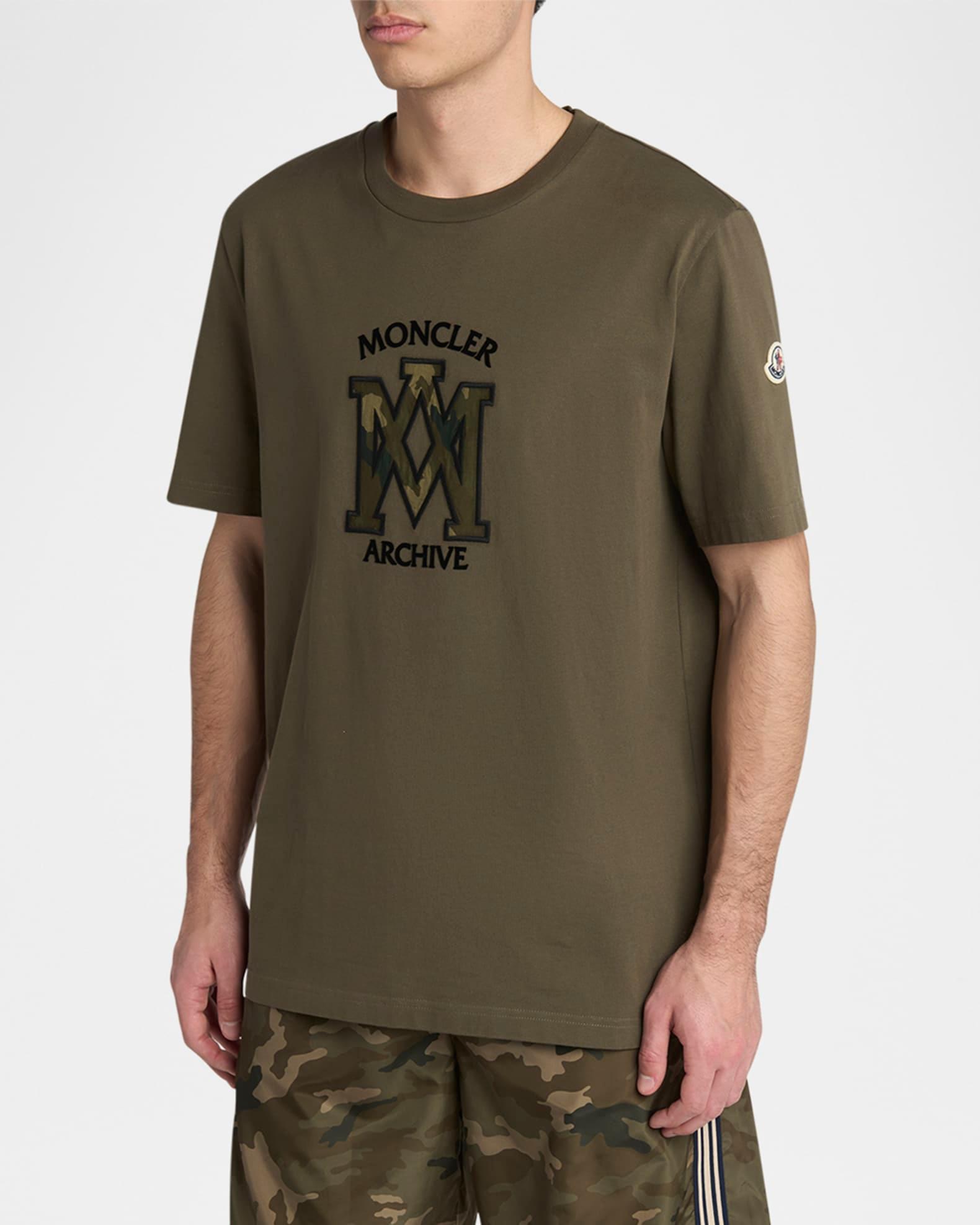 Men's Camouflage Logo Crewneck T-Shirt Product Image