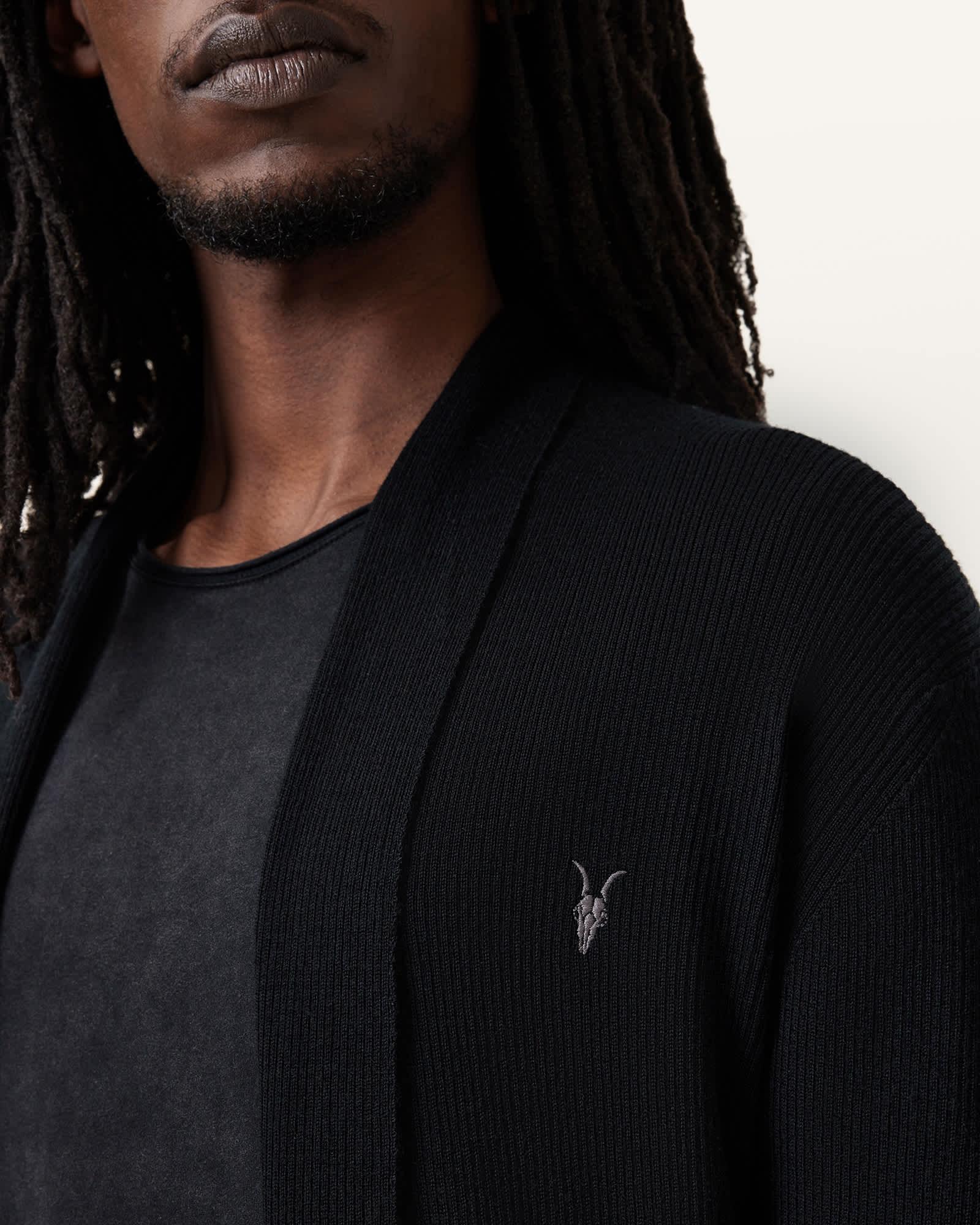 Mode Merino Ramskull Open Cardigan Product Image