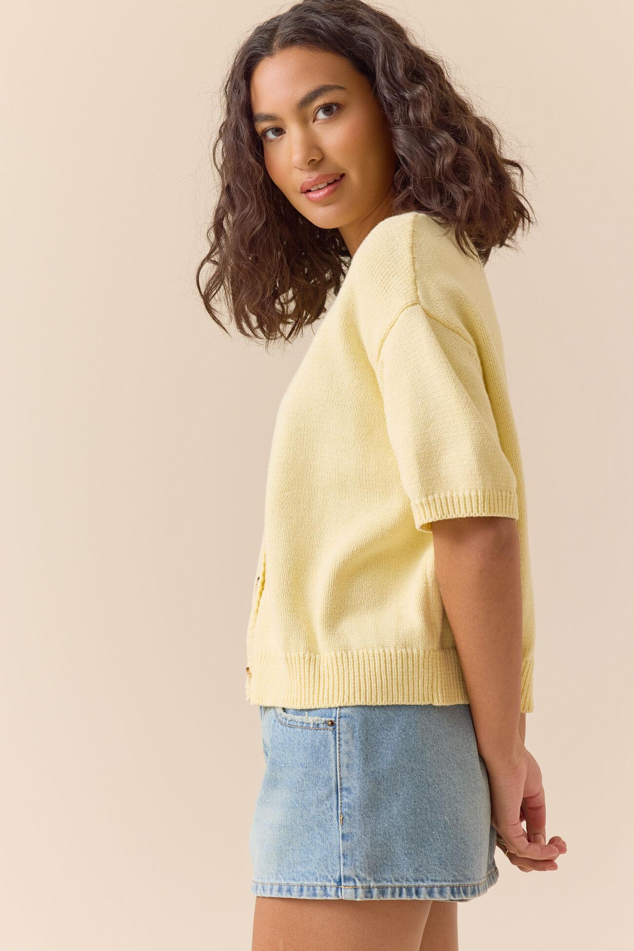 Rosie Short Sleeve Cardigan Product Image