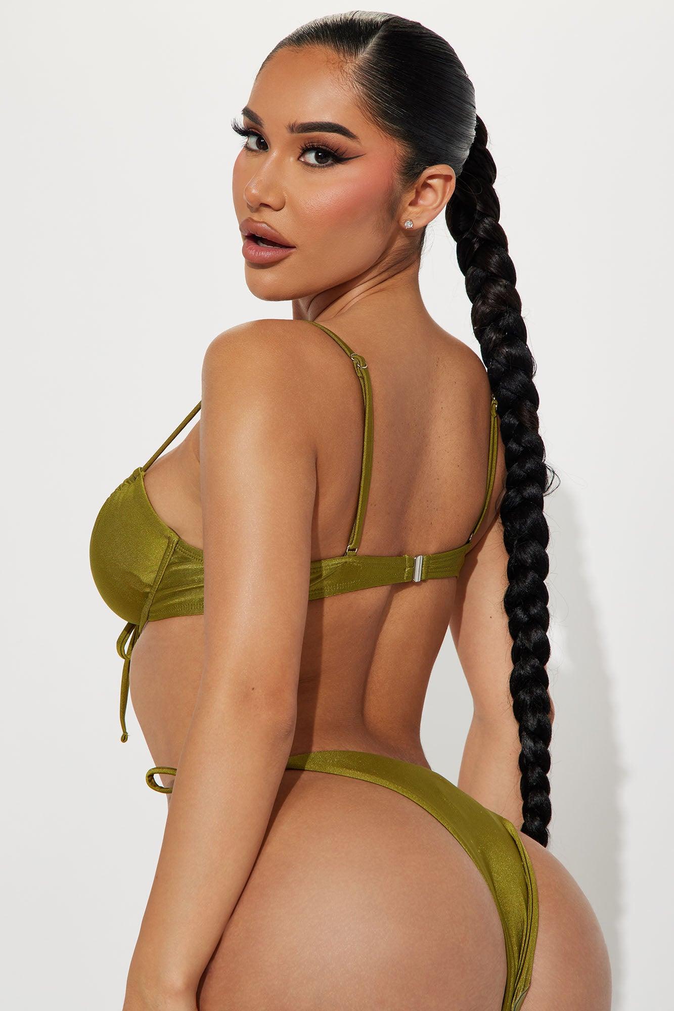 Mia 2 Piece Bikini - Olive Product Image