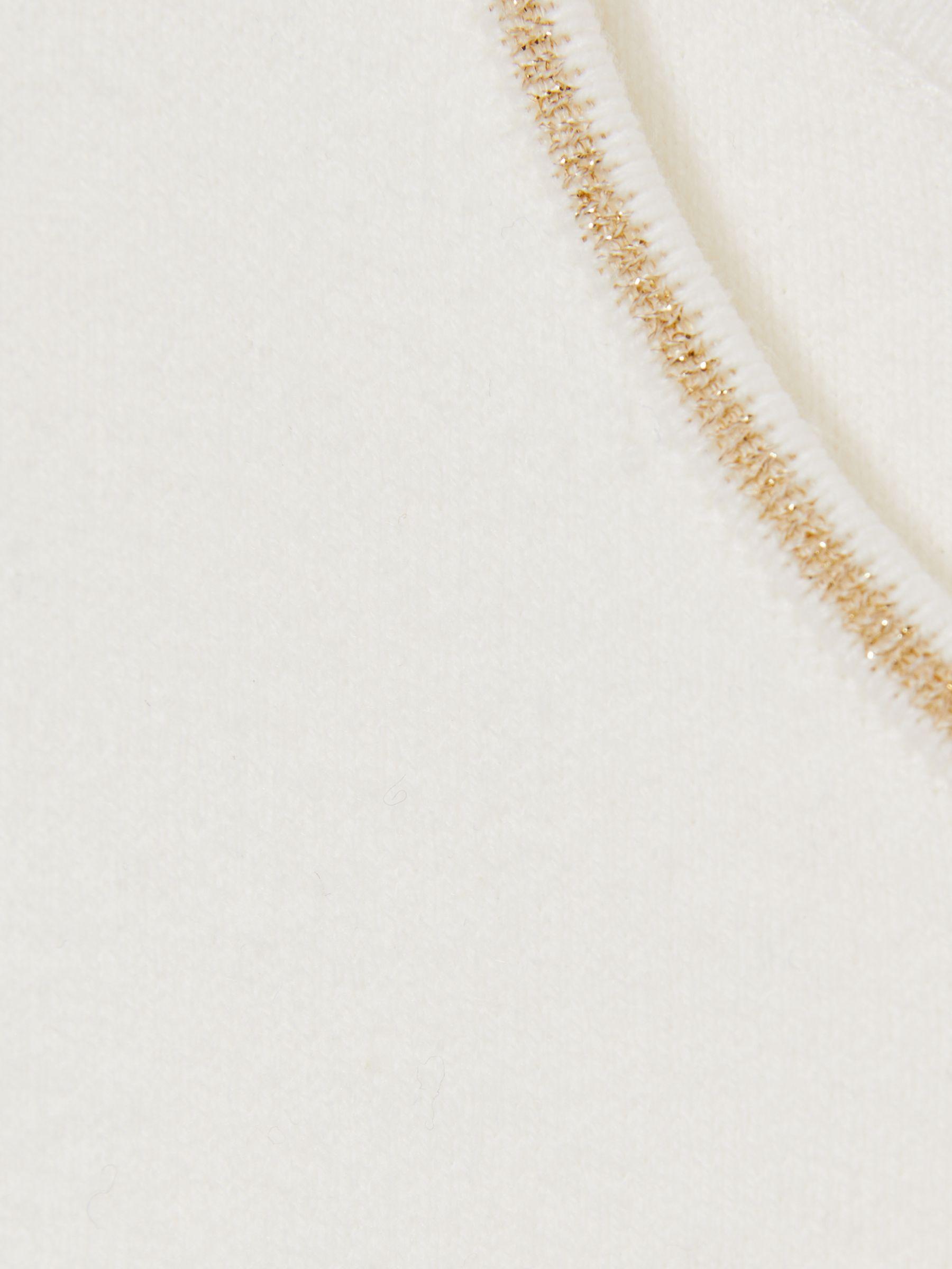 Petite Jersey Twist-Detail Midi Dress in Grey Product Image