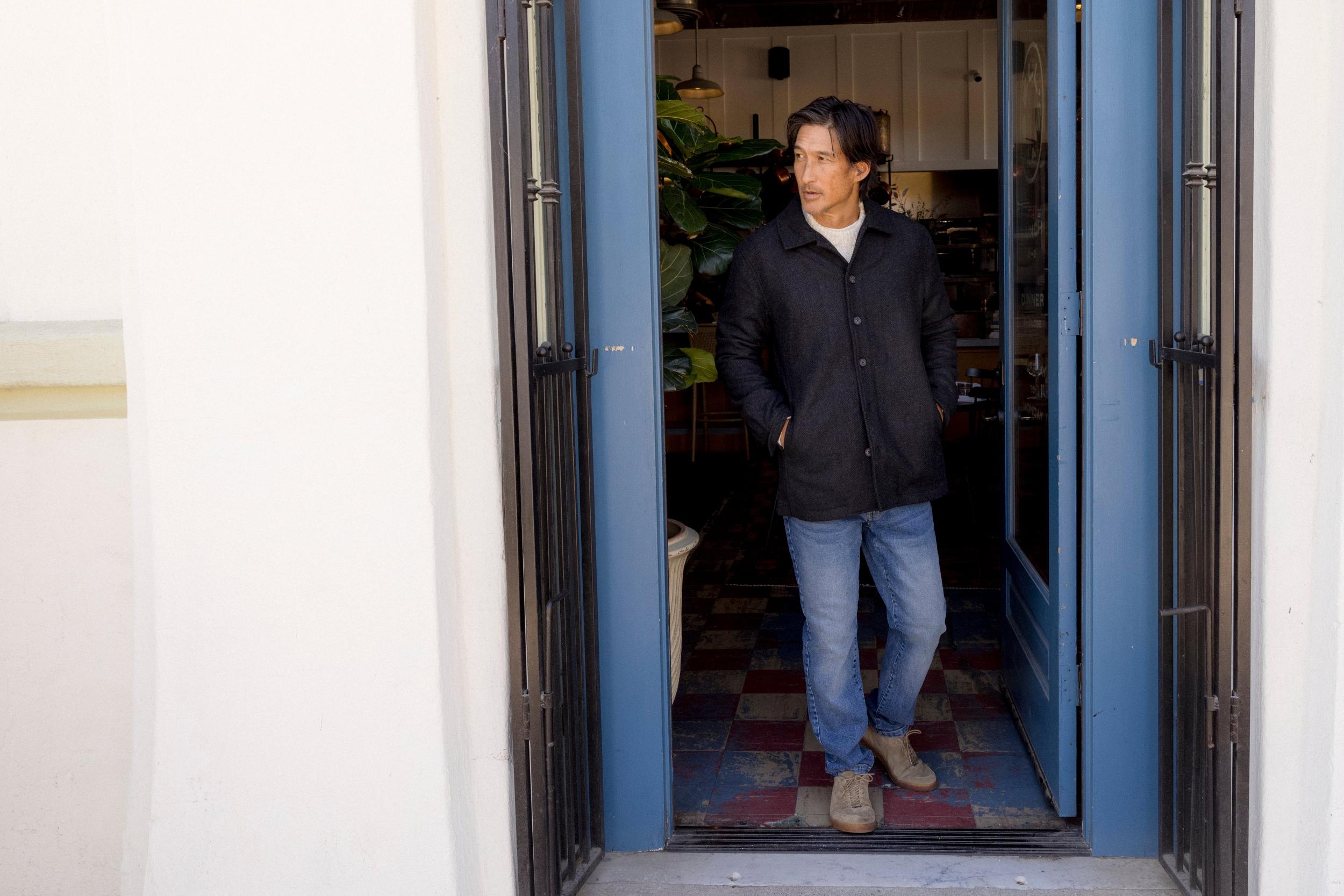 Watson Wool Car Coat - Charcoal Product Image