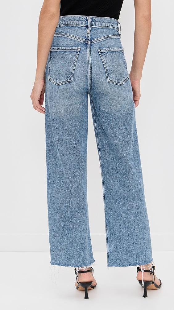 AGOLDE Ren: High Rise Wide Leg Jeans | Shopbop Product Image