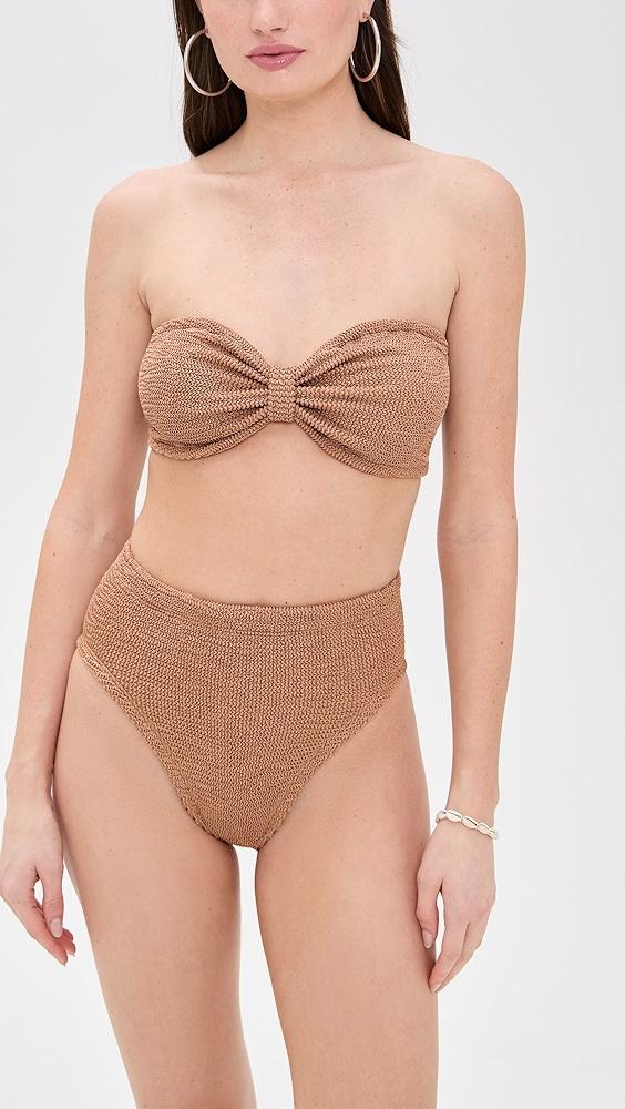 Hunza G High Waist Bikini Bottoms | Shopbop Product Image