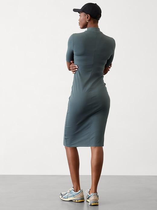 Signature Rib Mock Neck Dress Product Image