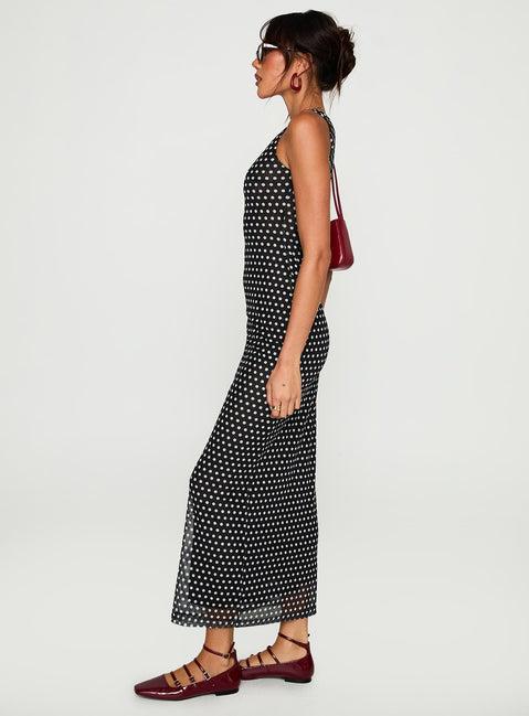 Top Of Mind Maxi Dress Black Product Image