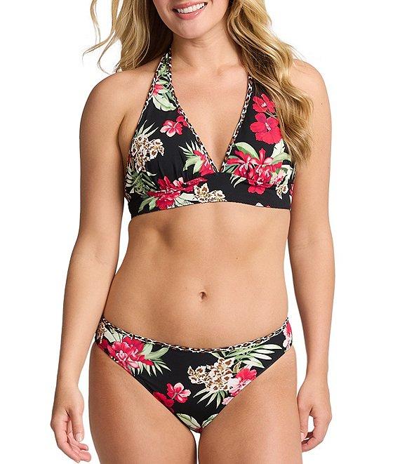 Tommy Bahama Lily Cat Reversible Hipster Swim Bottom Product Image