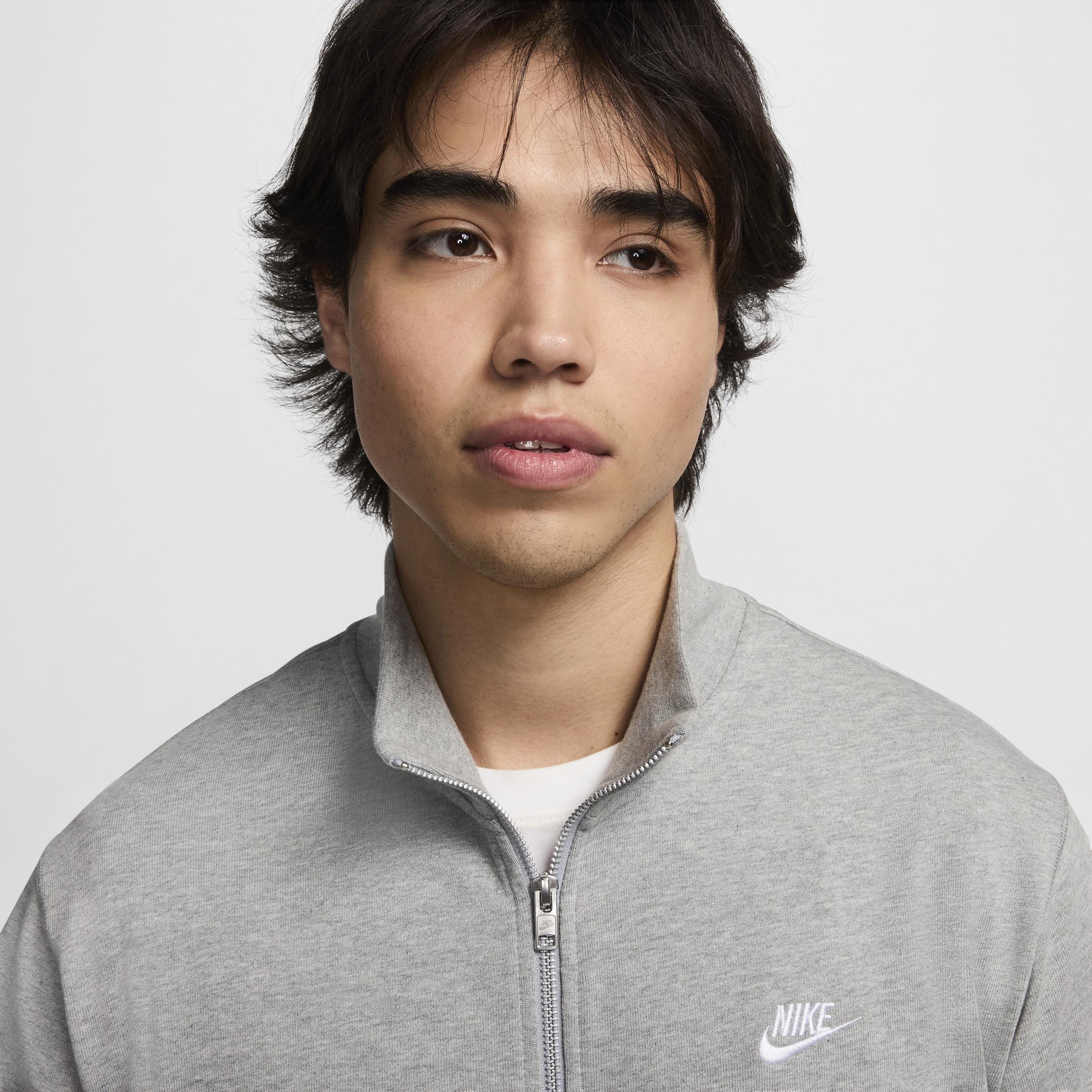 Nike Mens Club Knit Jacket | FQ3426-063 Product Image