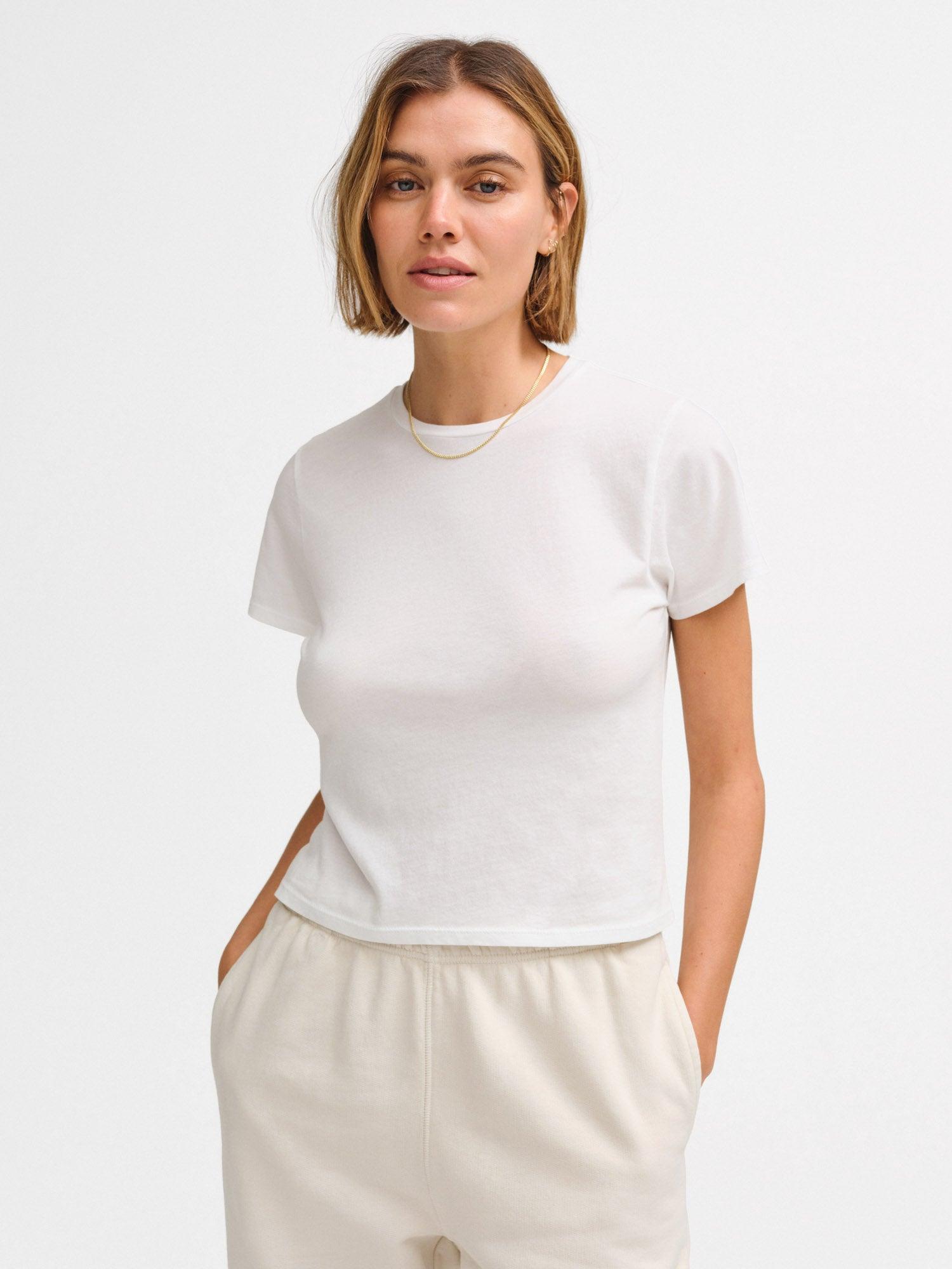 Organic Cotton Shrunken Tee Female Product Image