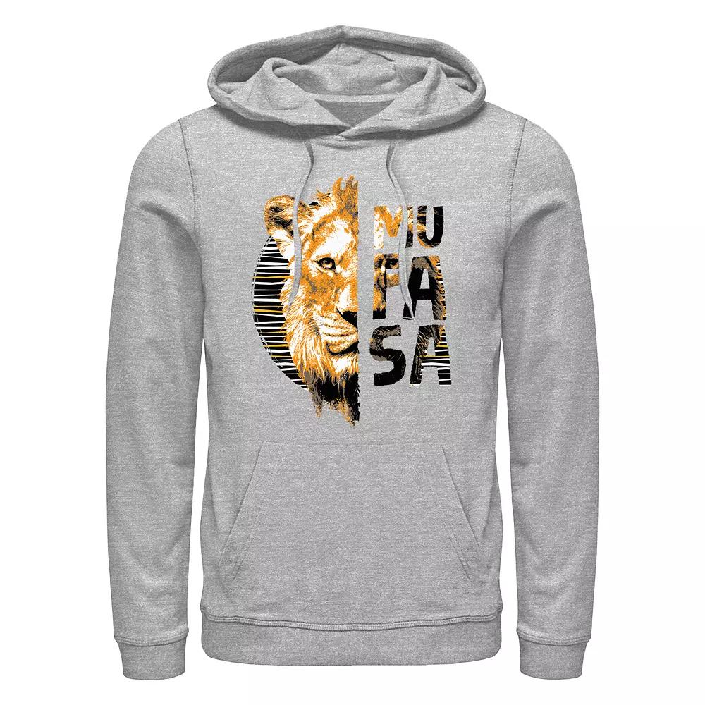 Disney's Mufasa The Lion King Head Portrait Men's Graphic Hoodie,  Product Image