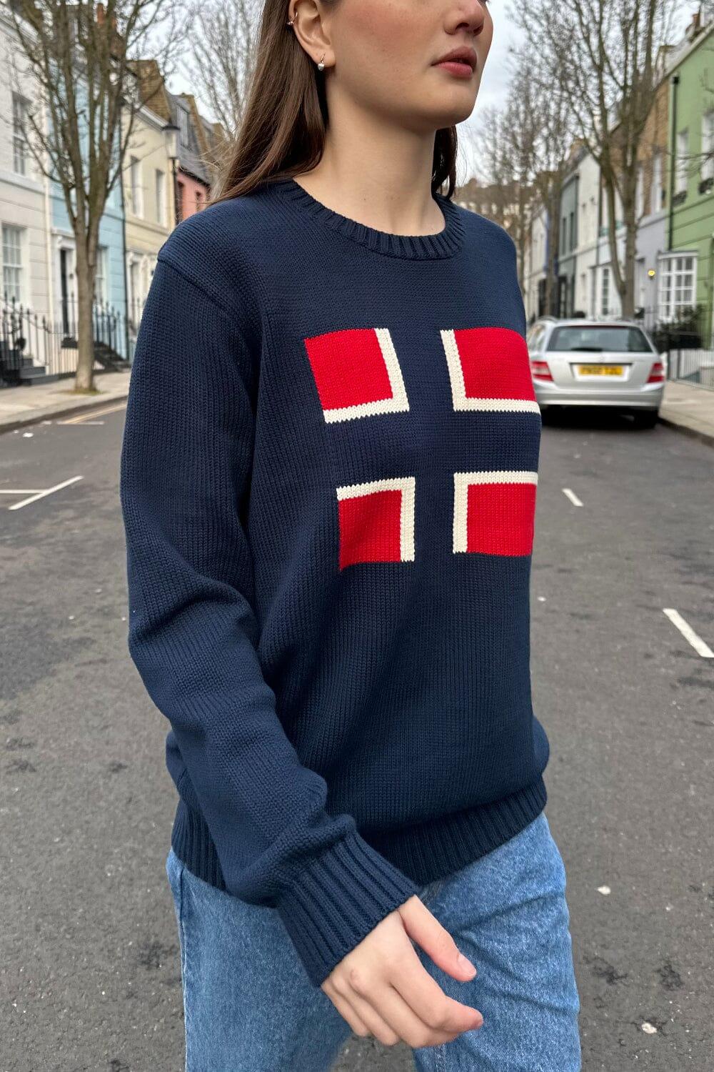 Nico Norwegian Flag Sweater Product Image