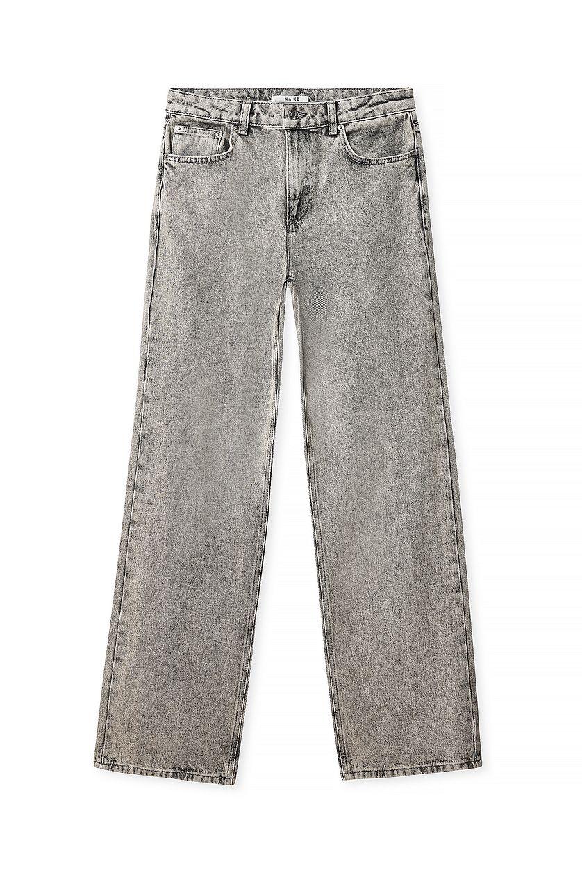 Straight Mid Waist Jeans Product Image